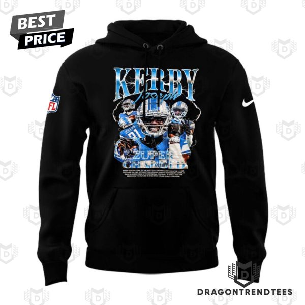 2024 Kerby Zuper Charged Detroit Lions Hoodie