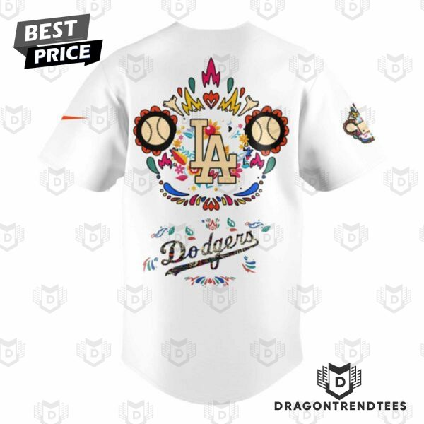 2024 Los Angeles Dodgers Dia De Los Muertos Baseball Jersey