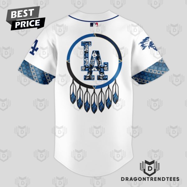 2024 Los Angeles Dodgers Native American Heritage Month Baseball Jersey