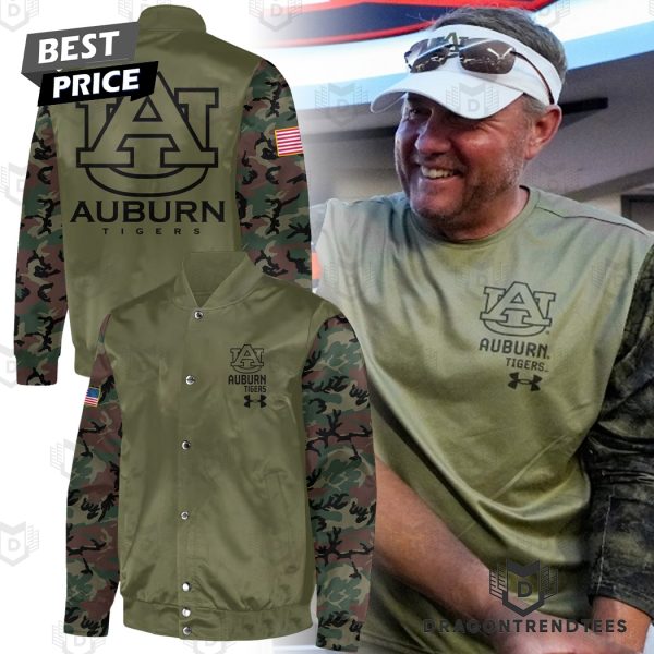 2024 Military Appreciation Auburn Tigers Baseball Jacket