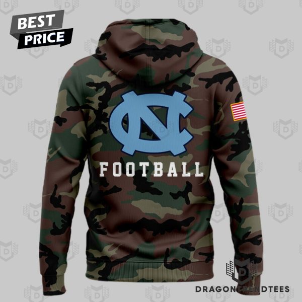 2024 Military Appreciation North Carolina Tar Heels Football Hoodie