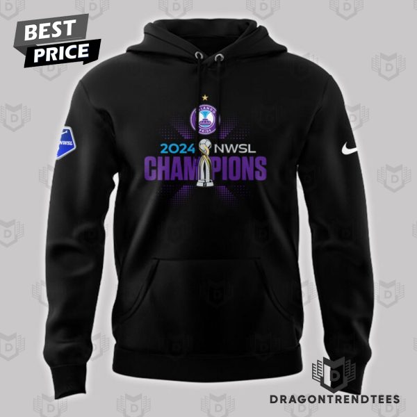 2024 NWSL Champions Orlando Pride Hoodie – Black