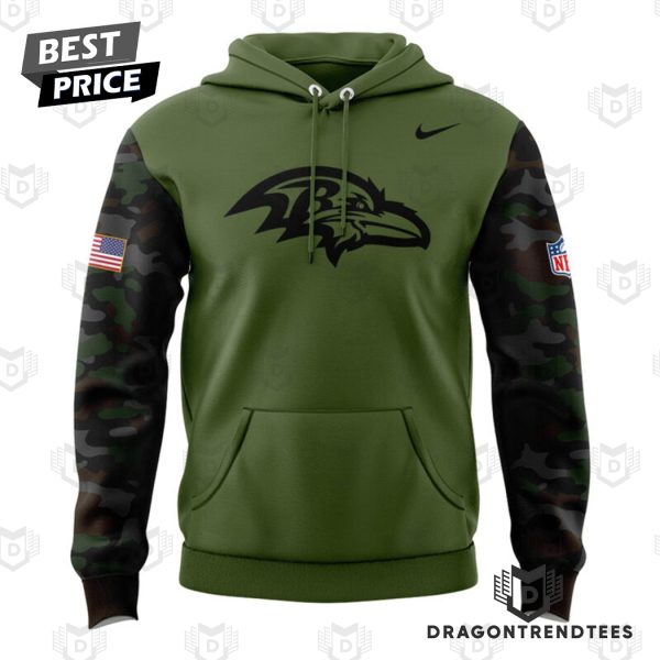 2024 Thank You Veterans Baltimore Ravens Hoodie