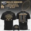 2024 World Series Champions Los Angeles Dodgers Players Signature 3D T-Shirt