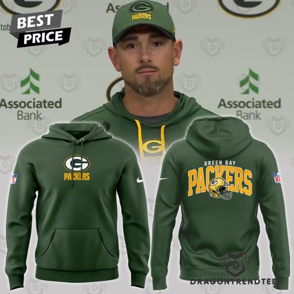 2025 Green Bay Packers Logo Design Hoodie – Green