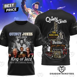 Quincy Jones 1933-2024 Forever In Our Hearts Pajamas Set