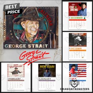 George Strait Signature 2025 Calendar