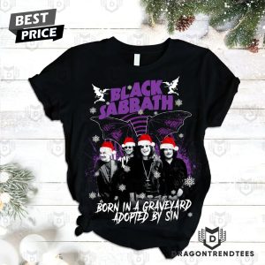 Black Sabbath Born In A Graveyard Adopted By Sin Pajamas Set