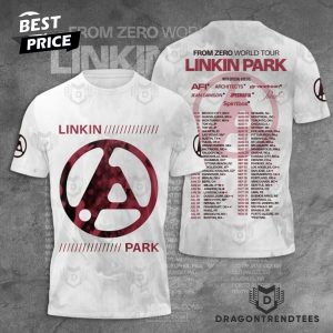 Linkin Park From Zero World Tour 3D T-Shirt