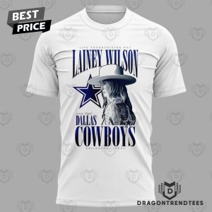 Lainey Wilson x Dallas Cowboys Football Team 3D T-Shirt