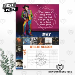 Willie Nelson New Year 2025 Calendar