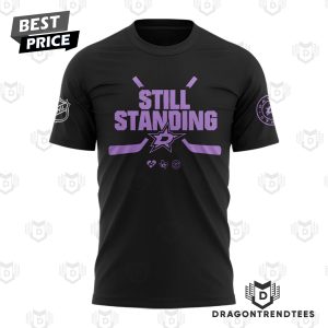 Still Standing Dallas Stars 2024 Hockey Fights x Cancer Night 3D T-Shirt