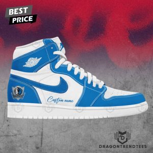 Personalized Dallas Mavericks Air Jordan 1 High Top