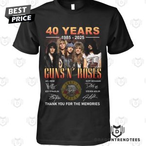 2024 Guns N Roses 3D T-Shirt