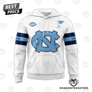 2024-2025 North Carolina Tar Heels Football Design Hoodie – White