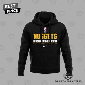 Denver Nuggets Basketball Special Design Black Hoodie