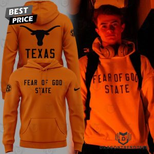 Texas Longhorns Fear Of God State Orange Hoodie