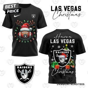 Have A Las Vegas Raiders Christmas 3D T-Shirt