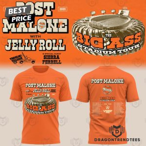 Post Malone With Jelly Roll The Fools For You 3D T-Shirt