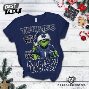 They Hate Us Because They Aint Us Penn State Nittany Lions Pajamas Set