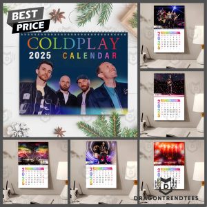 Coldplay Happy 2025 Calendar