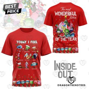 Today I Feel Inside Out 3D T-Shirt