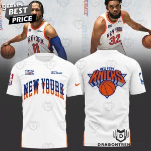 2024-2025 New York Knicks Basketball Logo 3D T-Shirt