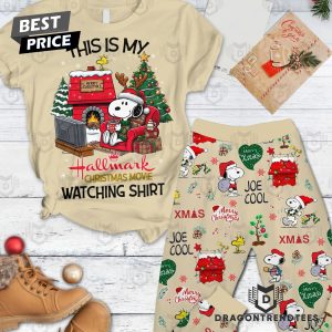 Snoopy Joe Cool Merry Xmas Pajamas Set