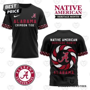 Alabama Crimson Tide Native American Heritage Month 3D T-Shirt