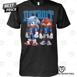 Sonic And Knuckles – Detroits Lions Unisex T-Shirt