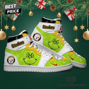 Pittsburgh Steelers x The Grinch Air Jordan 1 High Top