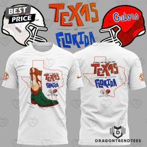 Texas Longhorns x Florida Gators 3D T-Shirt