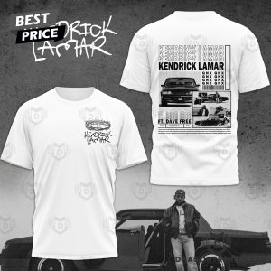 Kendrick Lamar Gnx Album Signature 3D T-Shirt – Black