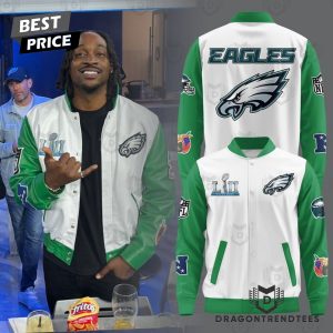 Philadelphia Eagles Super Bowl Baseball Jacket