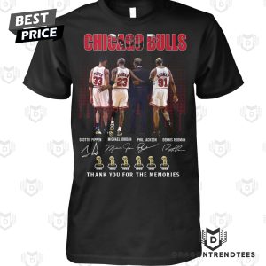 Chicago Bulls Thank You For The Memories Signature Unisex T-Shirt