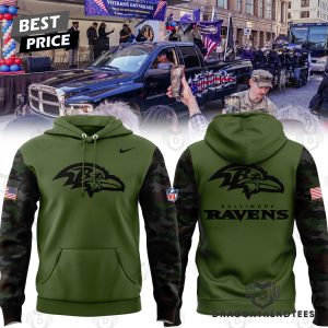 2024 Thank You Veterans Baltimore Ravens Hoodie