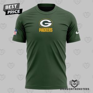 2025 Green Bay Packers Logo Design 3D T-Shirt