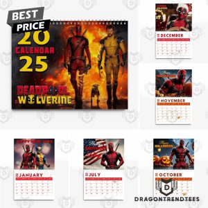 Deadpool & Wolverine 2025 Calendar