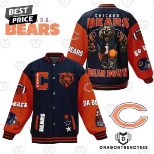 Chicago Bears – Bear Down Baseball Jacket