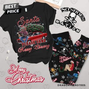 Santa Please Send Kenny Chesney Pajamas Set