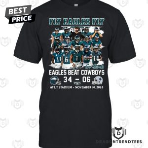 Philadelphia Eagles Fly Eagles Fly – Eagles Beat Cowboys Go Birds Unisex T-Shirt