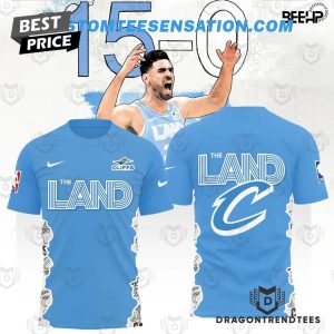 The Land 2024-2025 Cleveland Cavaliers Basketball 15-0 3D T-Shirt