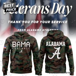 2024 Military Appreciation Alabama Crimson Tide Hoodie