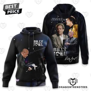 Billy Joel Piano Man Lyrics Signature Hoodie