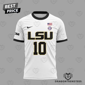 Angel Reese 10 LSU Tigers Women Basketball 3D T-Shirt – White