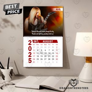 Judas Priest Happy 2025 Calendar