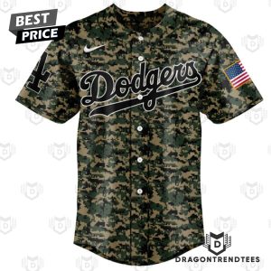 Personalized Los Angeles Dodgers 2024 Veterans Day Baseball Jersey