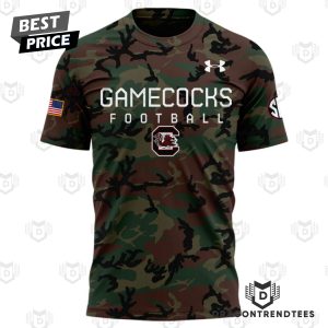 Military Appreciation South Carolina Gamecocks Football 3D T-Shirt