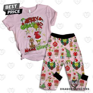 Merry Grinchmas Mama Grinch Pajamas Set