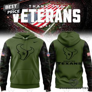 2024 Thank You Veterans Houston Texans Hoodie